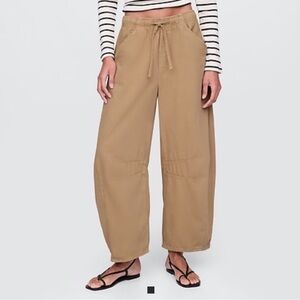 GAP Tan Barrel Pants